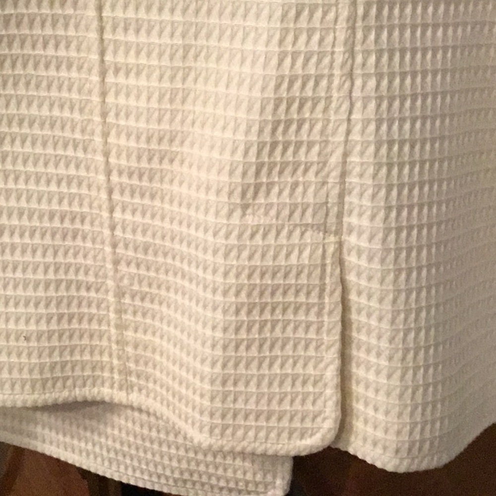 Talbots Winter White Double-Breasted Jacket - image 7